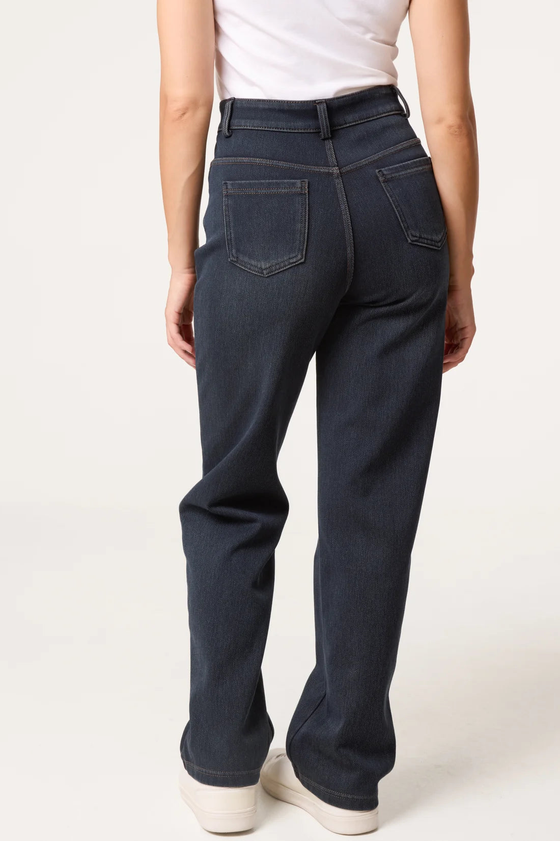Essential Straight-Leg Denim Jeans