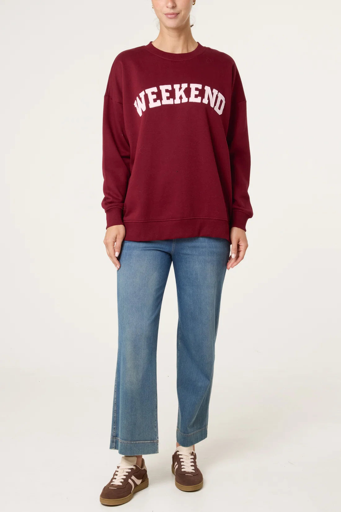 Weekend Appliqué Sweatshirt