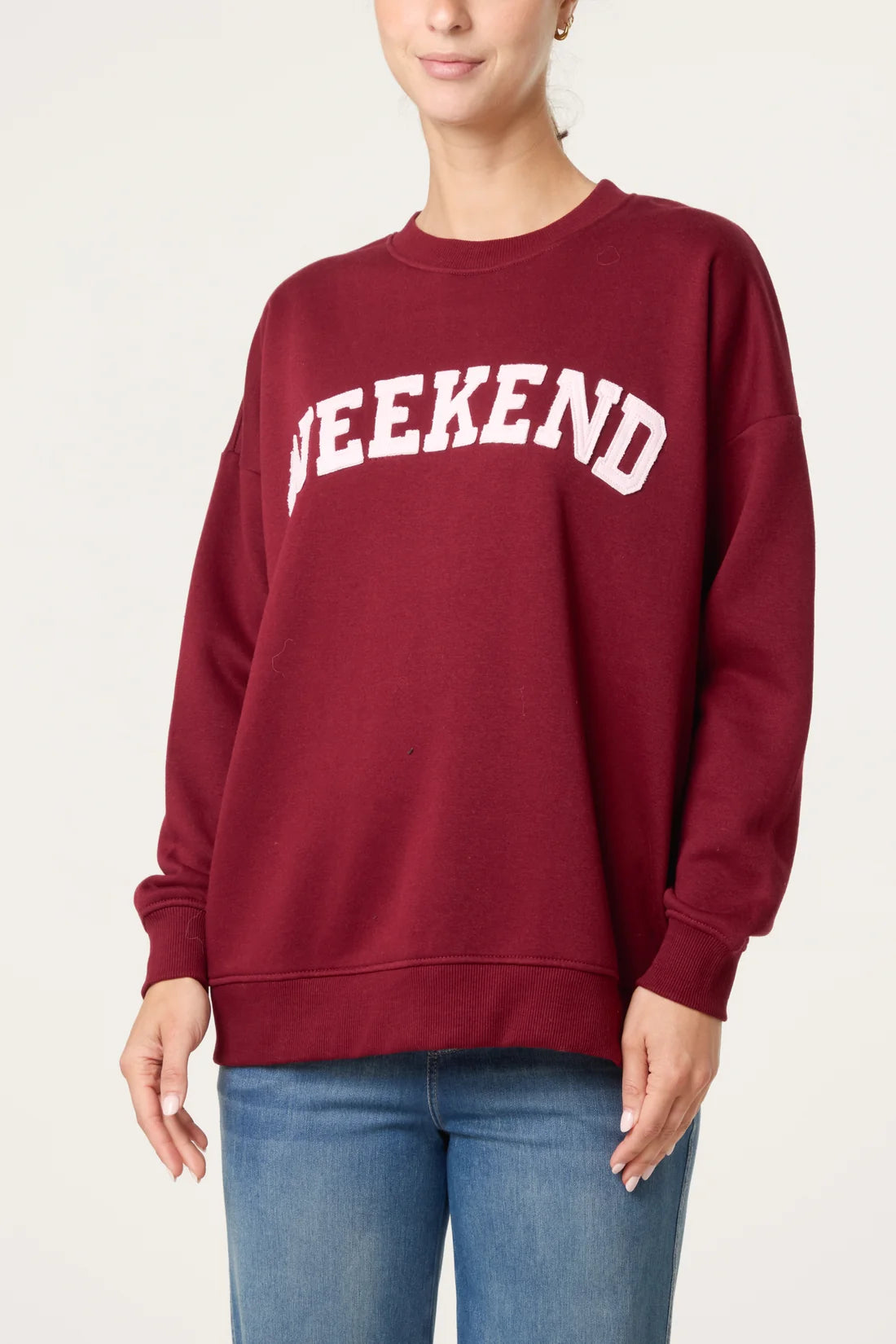 Weekend Appliqué Sweatshirt