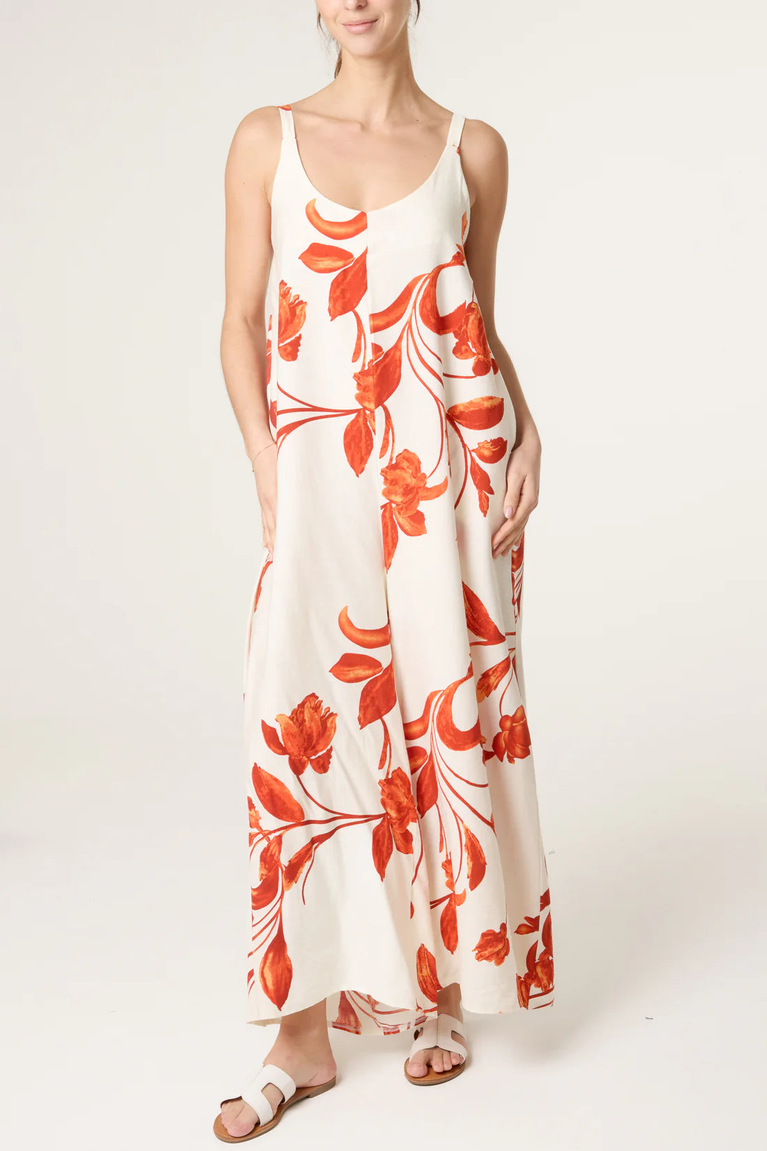 Floral Print Jumpsuit