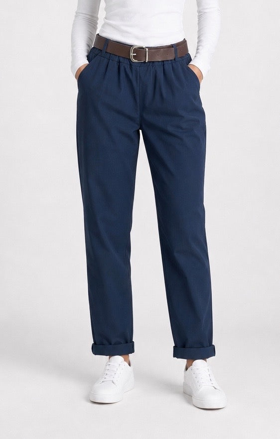 Relaxed Fit Tapered Trousers