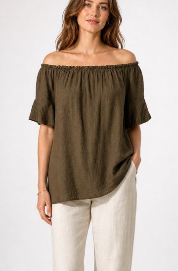 Bardot Textured Blouse