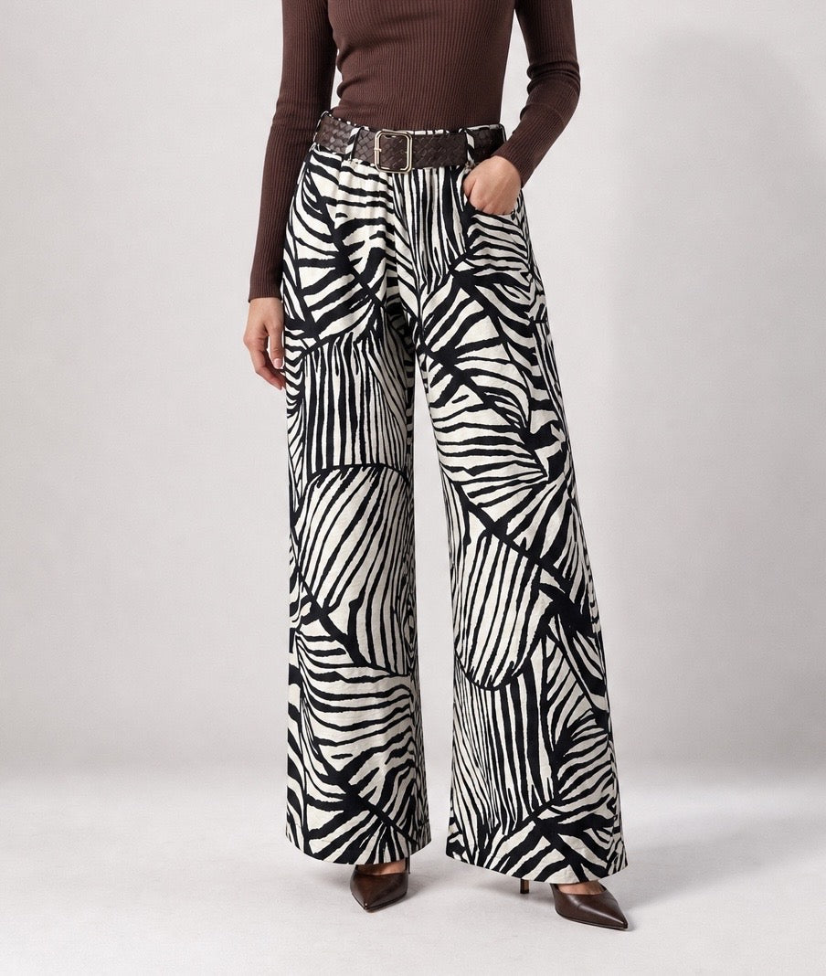 Printed Wide-Leg Trousers - Mixed Pack