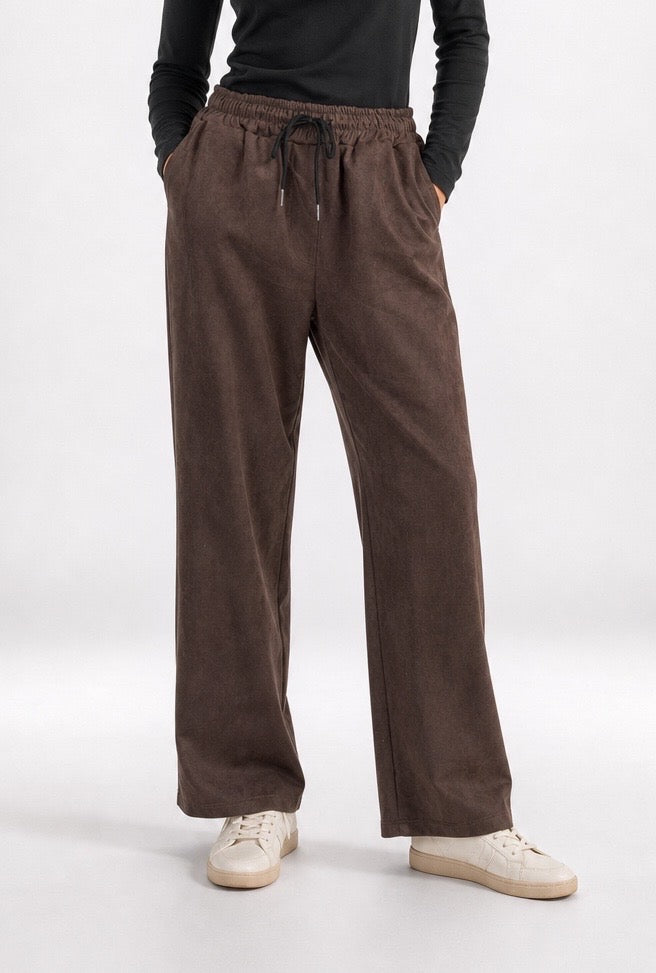 Soft Textured Wide Leg Trousers - Mixed Pack