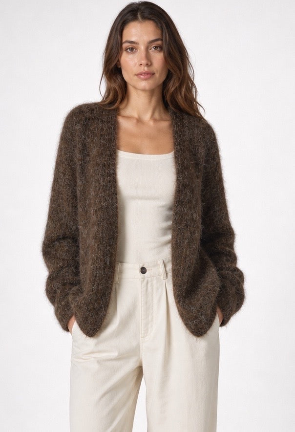 Soft Knit Relaxed Fit Cardigan