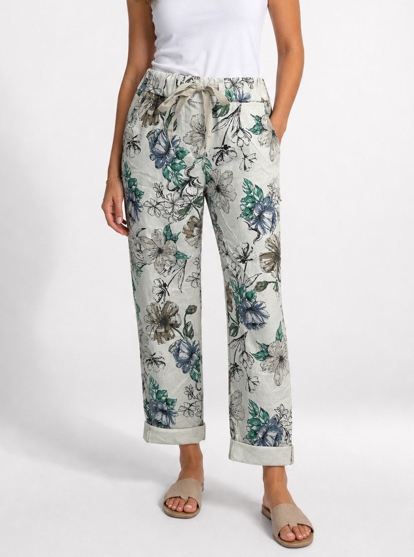 Floral Cotton Magic Trousers - Mixed Pack