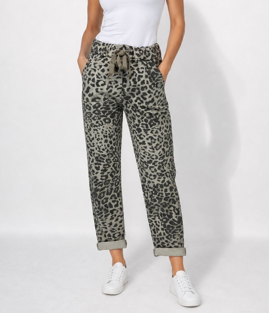 Leopard Print Magic Trousers