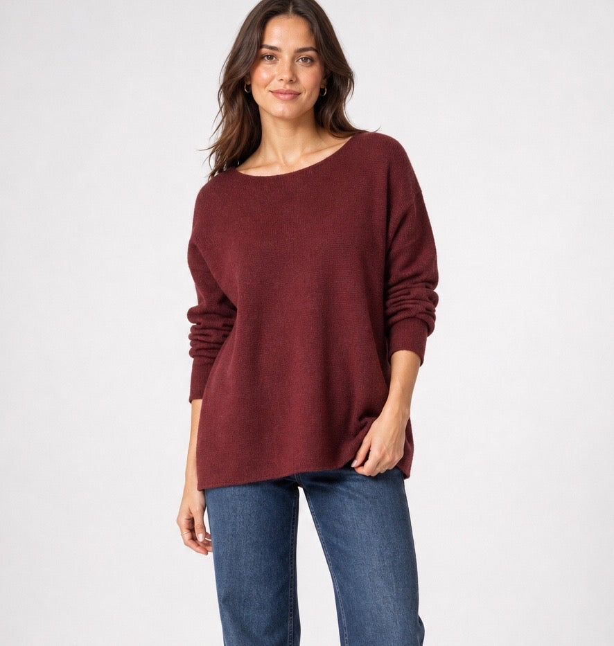 Soft Knit Round Neck Jumper