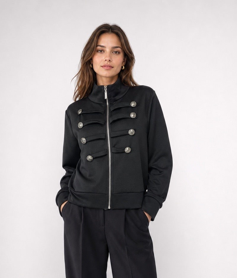 Military-inspired Buttoned Jacket - Mixed Pack