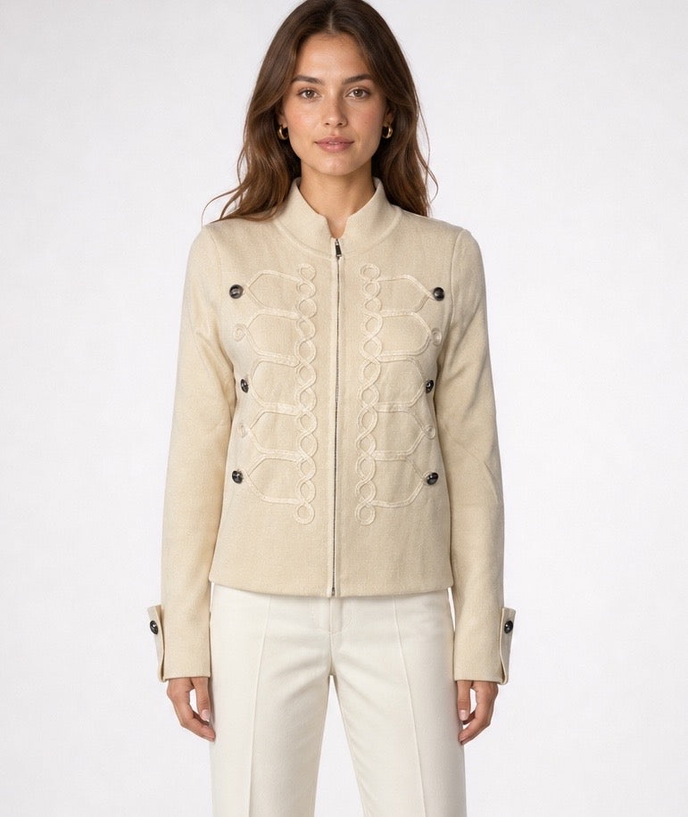 Ornate Military-Inspired Jacket