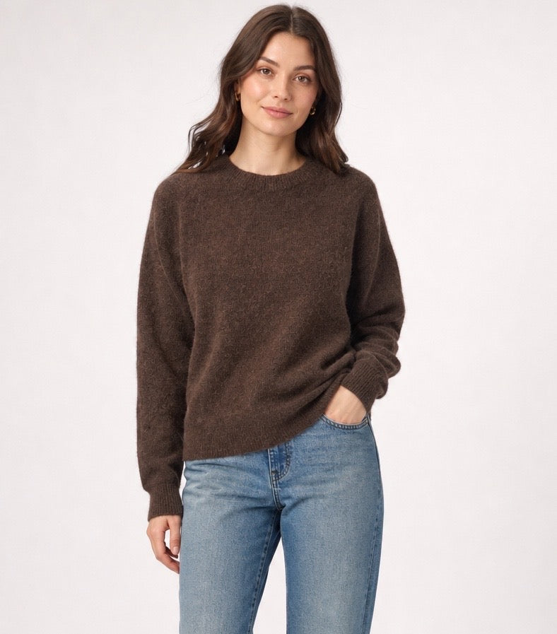 Soft Textured Knit Jumper