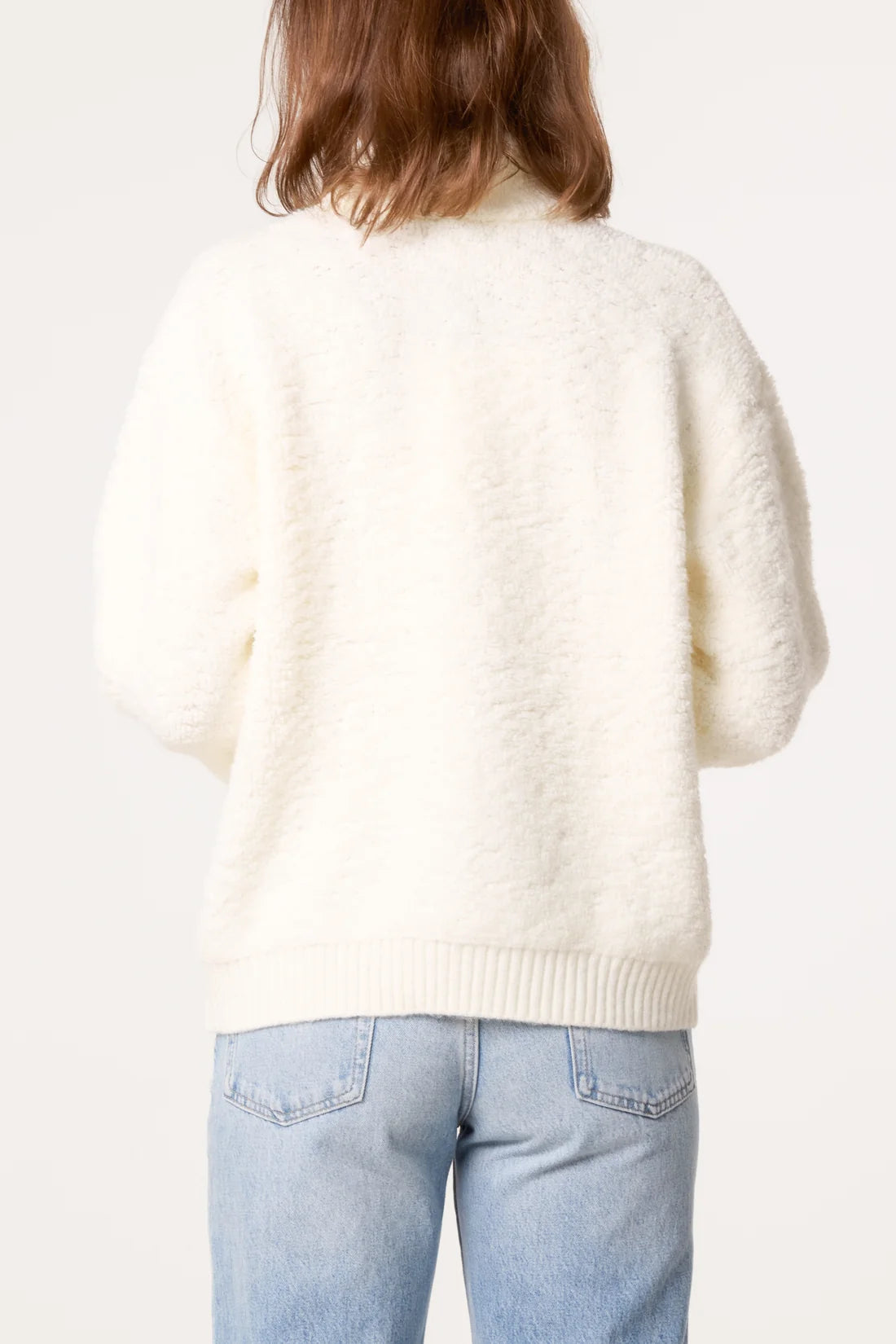 Cosy Teddy Fleece Zip-Through Jacket