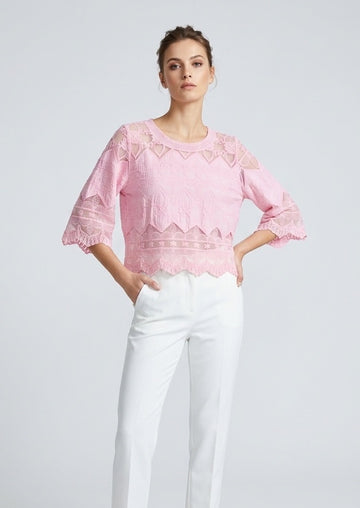 Lace Bell Sleeve Blouse - Mixed Pack