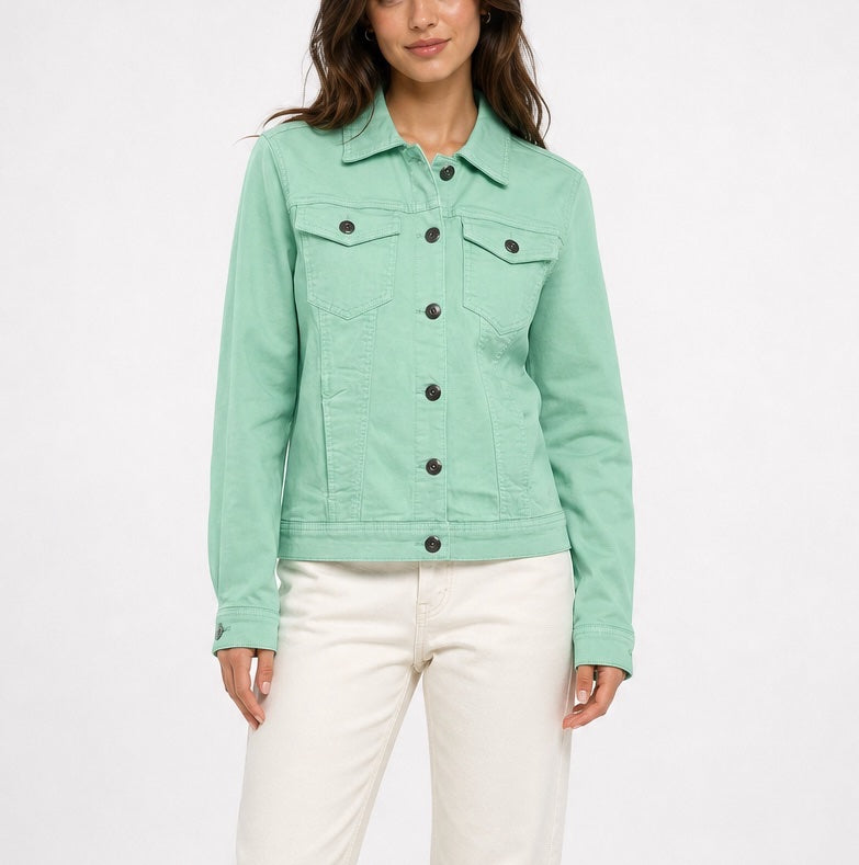 Classic Denim Jacket - Mint