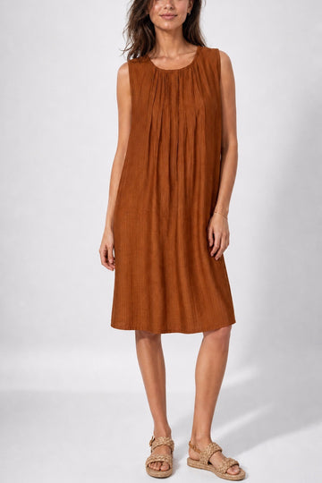 Pintuck Detail Sleeveless Midi Dress - Mixed Pack