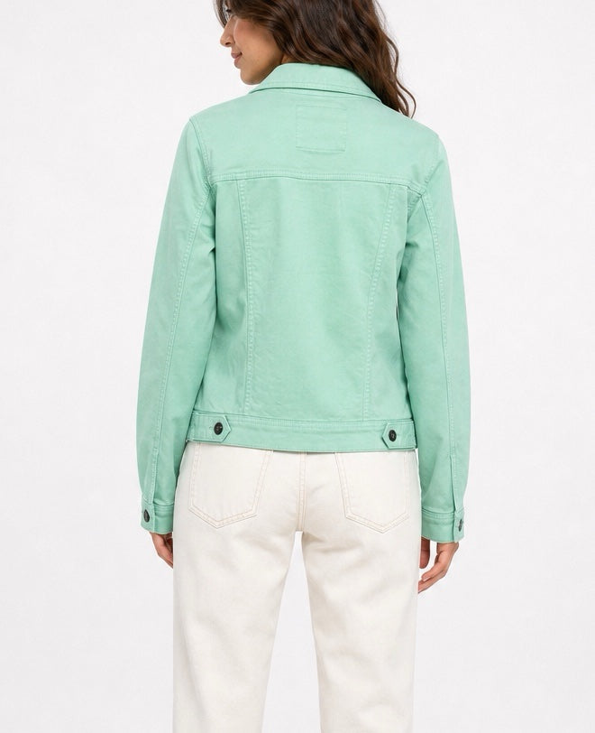 Classic Denim Jacket - Mint (2)