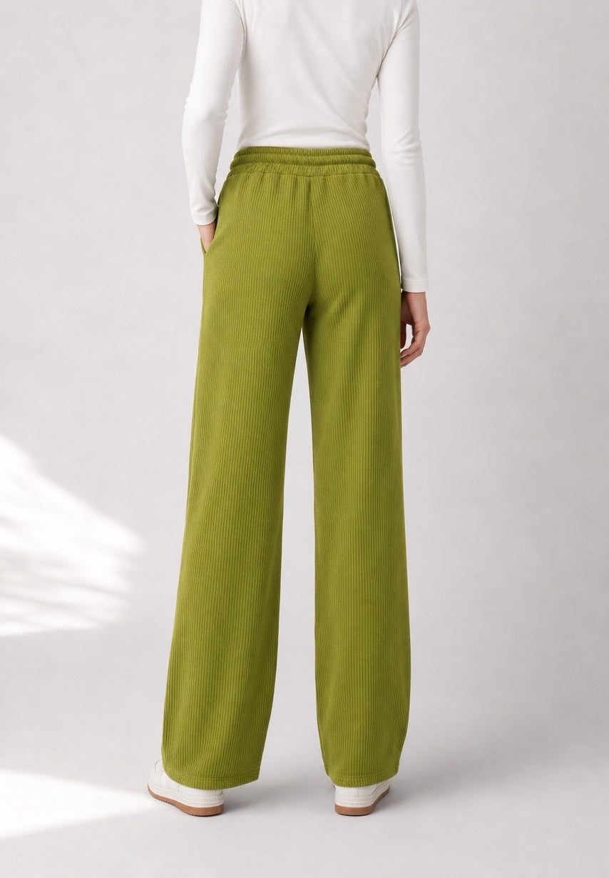 Ribbed Wide-Leg Trousers - Mixed Pack (2)