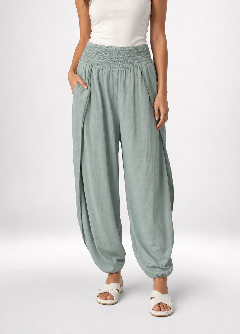 Split Side Flowy Trousers - Mixed Pack