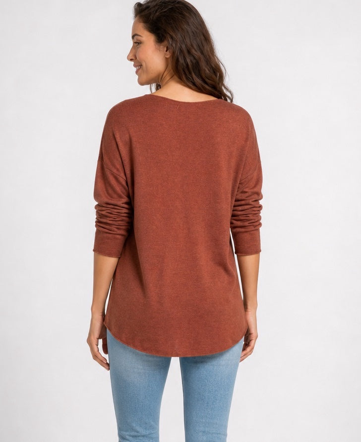 Floral Appliqué Wool Blend Knitted Jumper - Mixed Pack