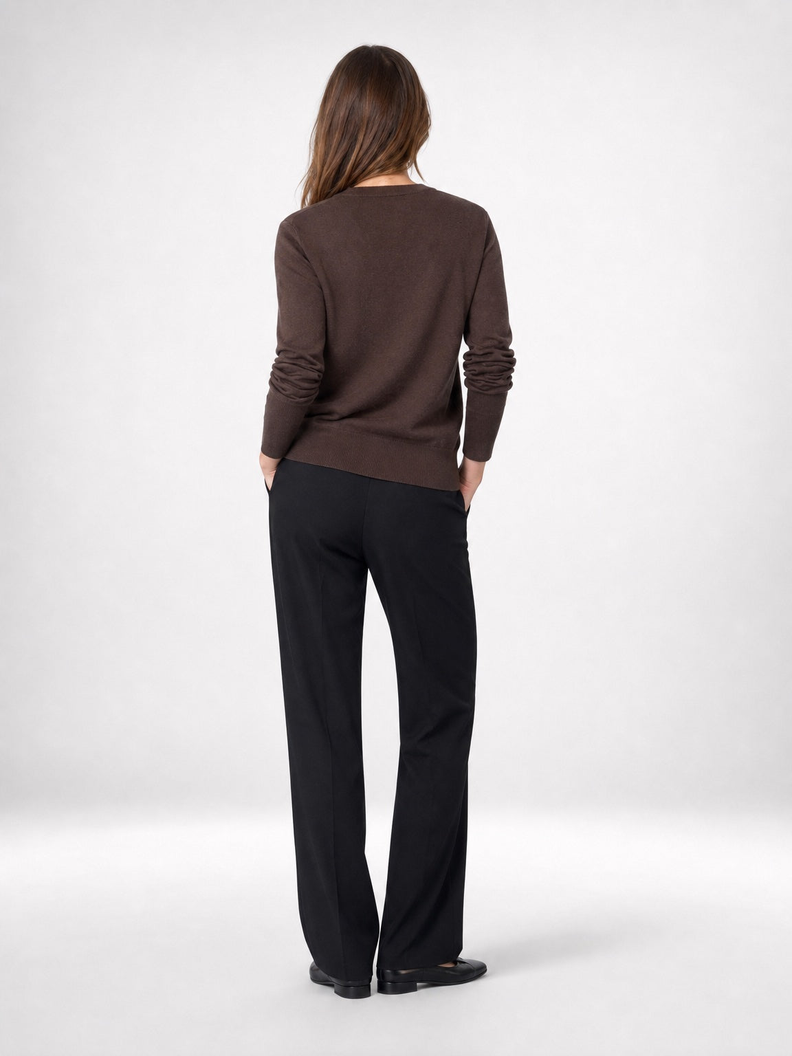 Button Cuff Fine Knit Jumper - Mixed Pack (2)
