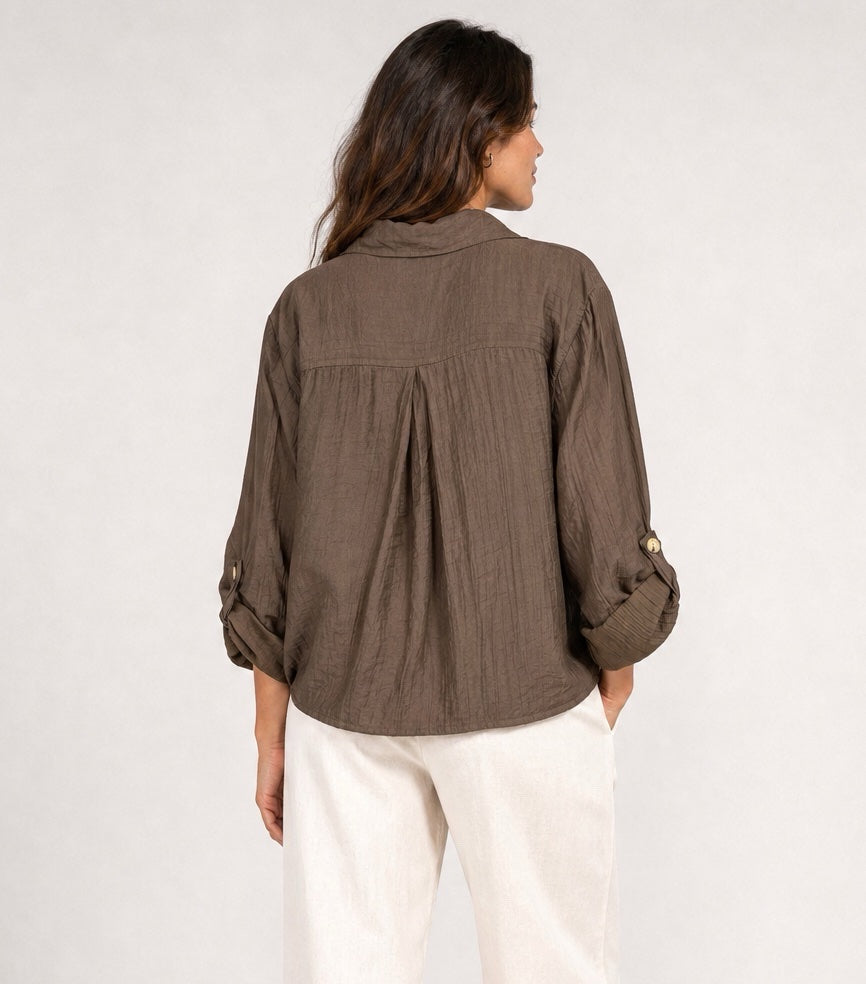 Embroidered Drawstring Shirt - Mixed Pack (2)