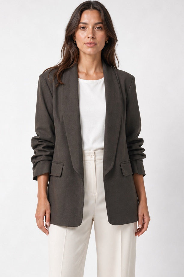 Draped Open-Front Blazer - Mixed Pack