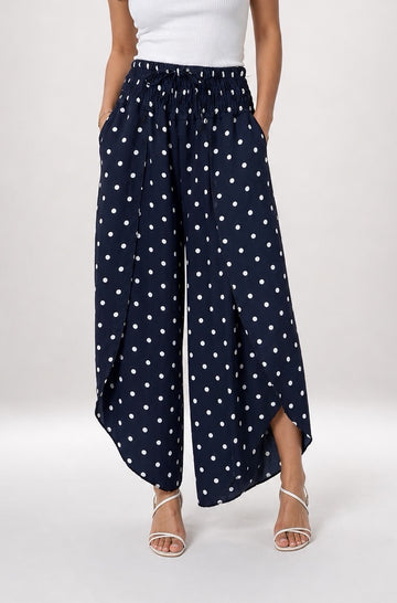 Polka Dot Open-Leg Culottes - Mixed Pack
