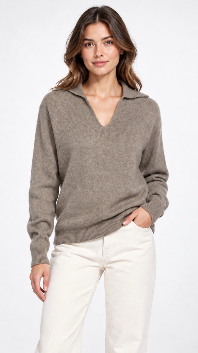 Plush Knit Collar Jumper - Mixed Pack