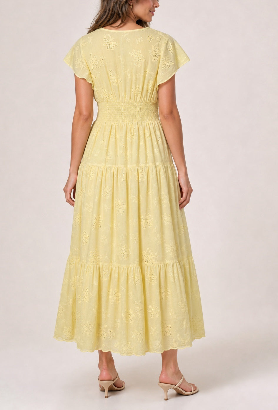 Tiered Embroidered Maxi Dress - Mixed Pack