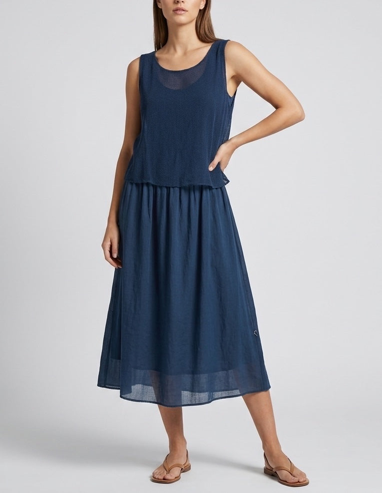 Textured Knit Tank & Midi Skirt Set - Mixed Pack