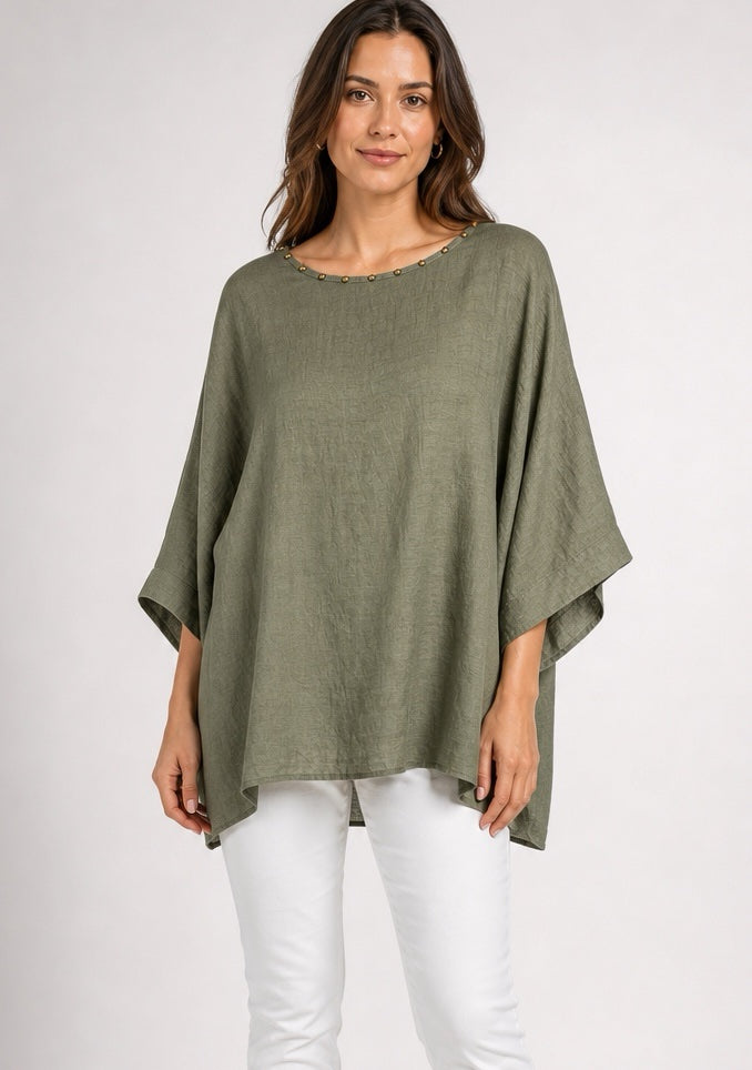 Embellished Boat Neck Top - Mixed Pack