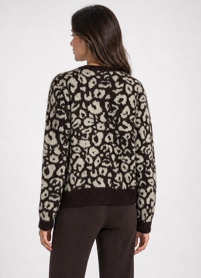 Leopard Print Button Front Cardigan - Mixed Pack (2)