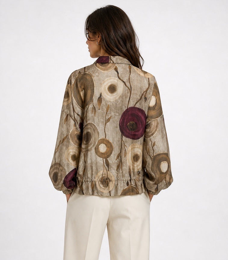 Floral Print Zip Up Jacket - Mixed Pack (2)