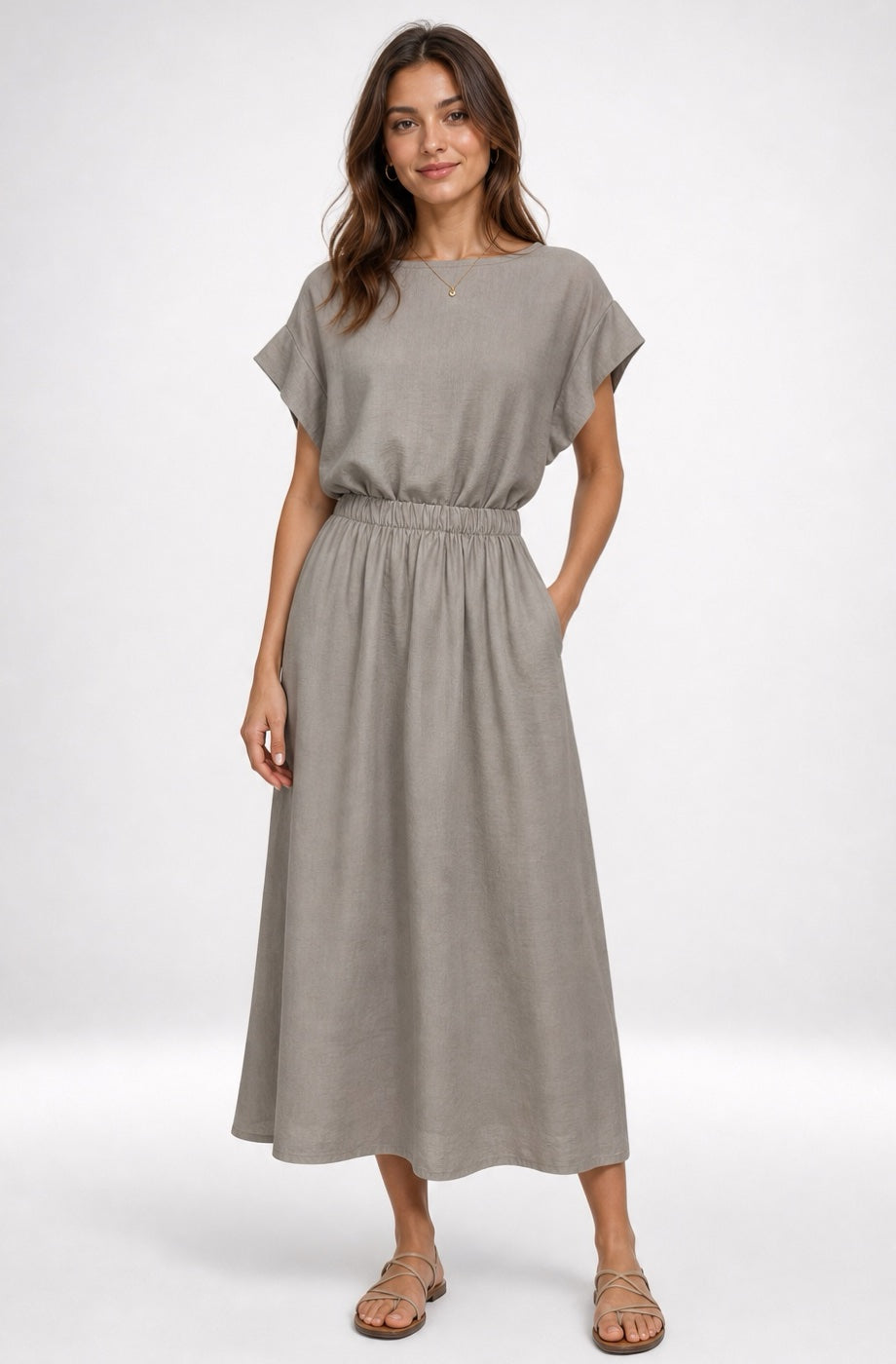 Relaxed Fit Top and Midi Skirt Co-Ord - Mixed Pack