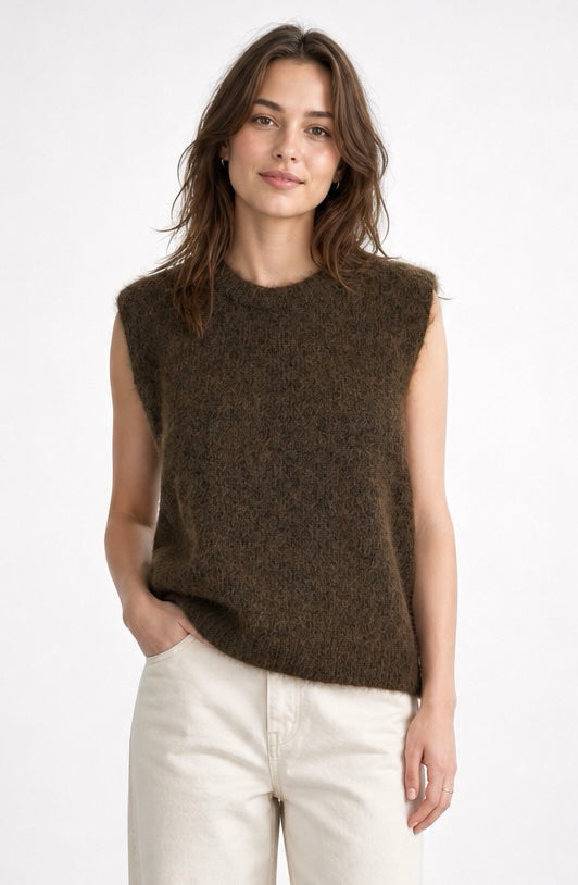 Wool Blend Sleeveless Knit Jumper - Mixed Pack