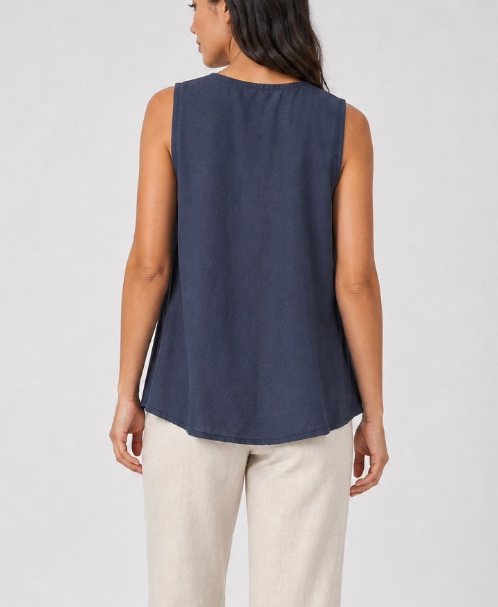 Sleeveless V-neck Tunic - Mixed Pack (2)