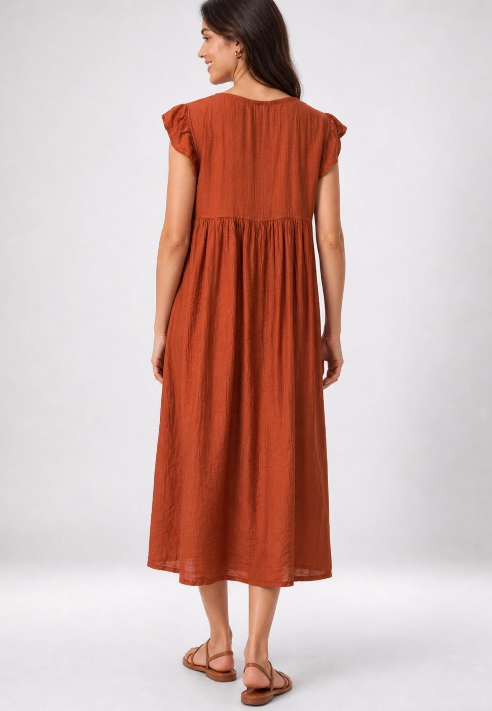 Crochet Trim Midi Dress - Mixed Pack (2)