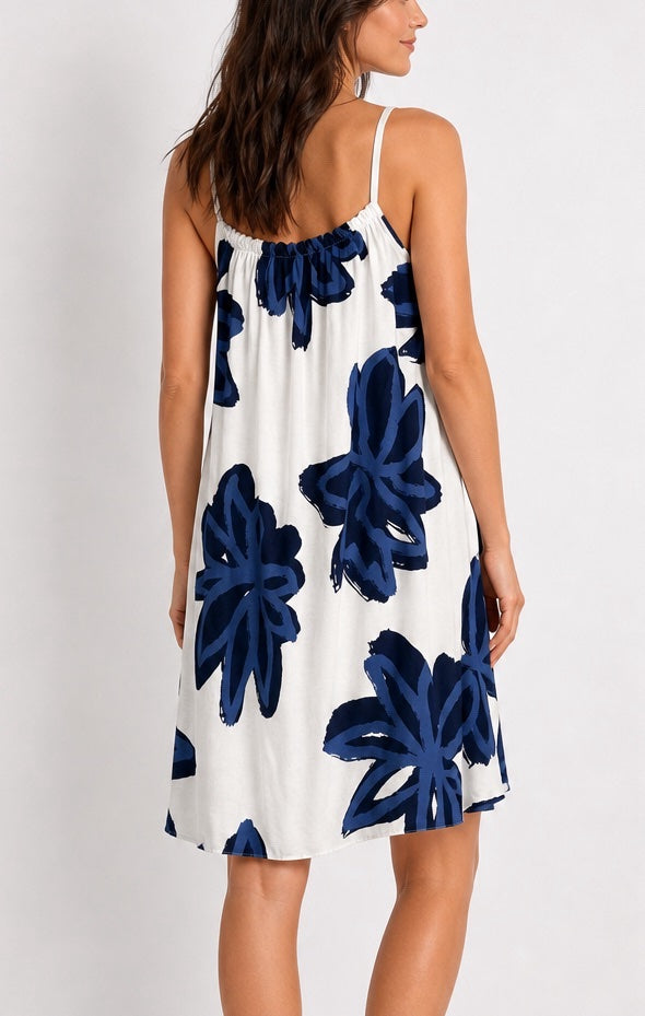 Abstract Floral Print Summer Dress - Mixed Pack (2)