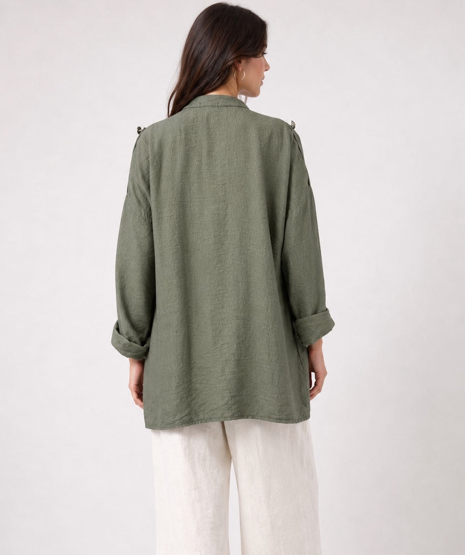 Textured Military Toggle Jacket - Mixed Pack (2)