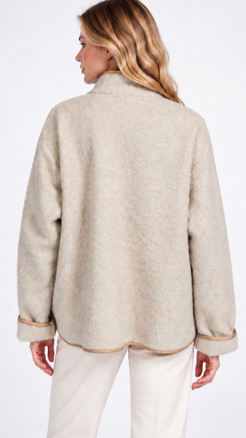 Gold Button Textured Jacket - Mixed Pack (2)