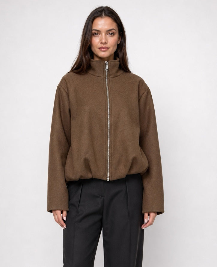 Textured Funnel Neck Jacket - Mixed Pack