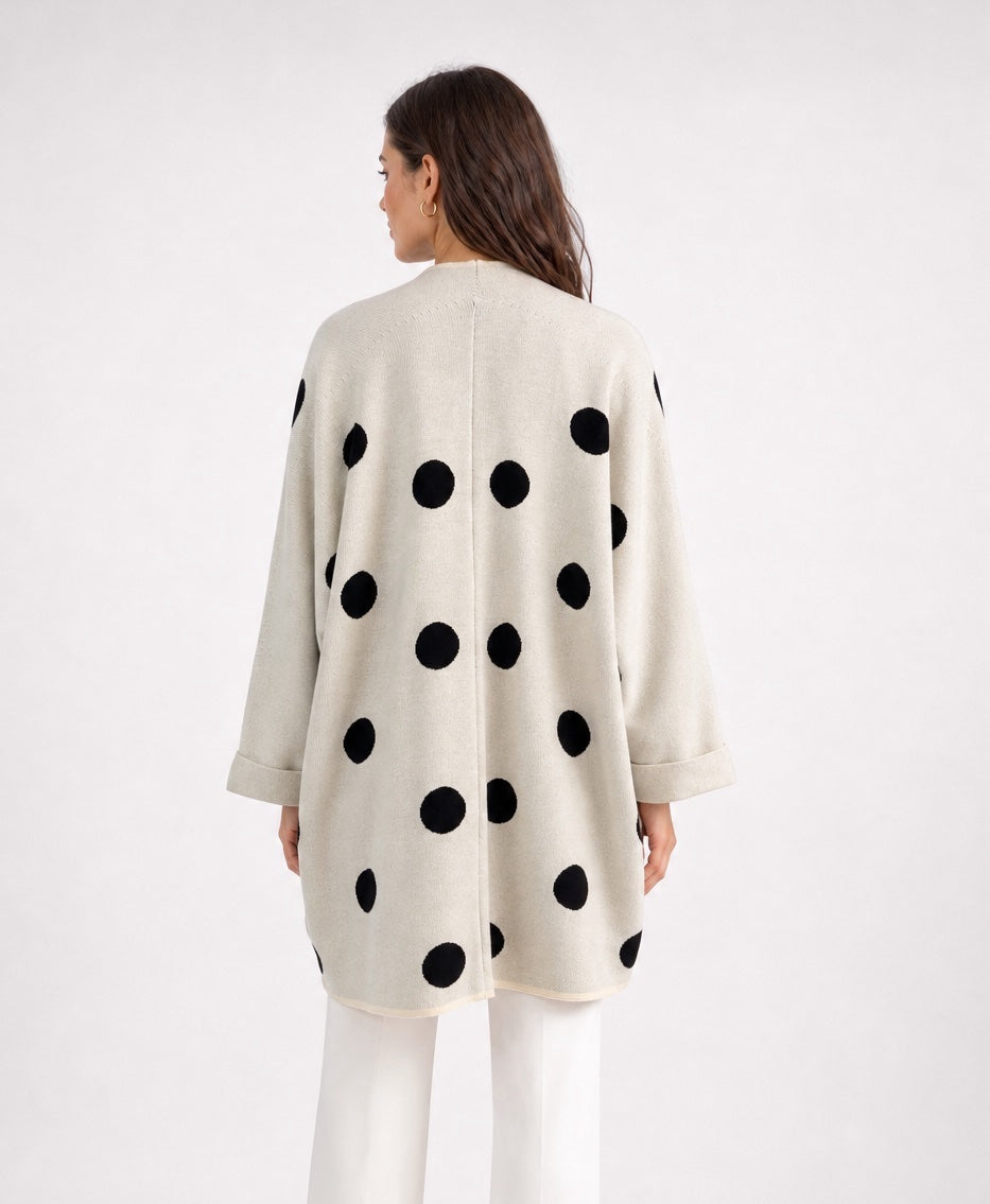 Polka Dot Knitted Cardigan - Mixed Pack (2)