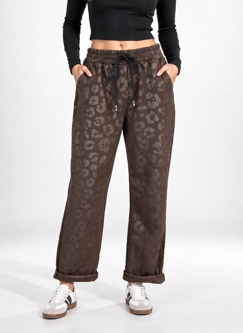 Embossed Animal Print Trousers - Mixed Pack