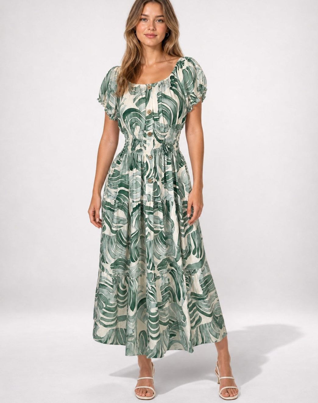 Smocked Waist Maxi Dress - Mixed Pack