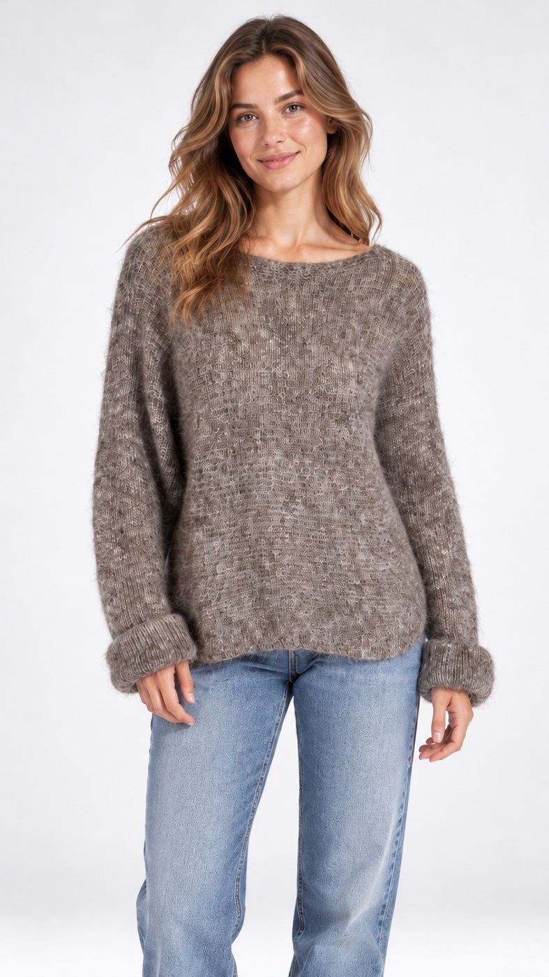 Frill Cuff Wool Mix Jumper - Mixed Pack
