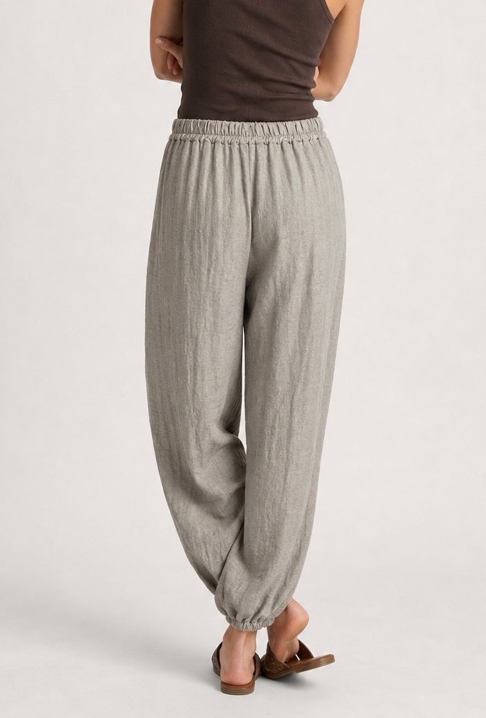 Crochet Panel Relaxed Cuffed Trousers - Mixed Pack (2)