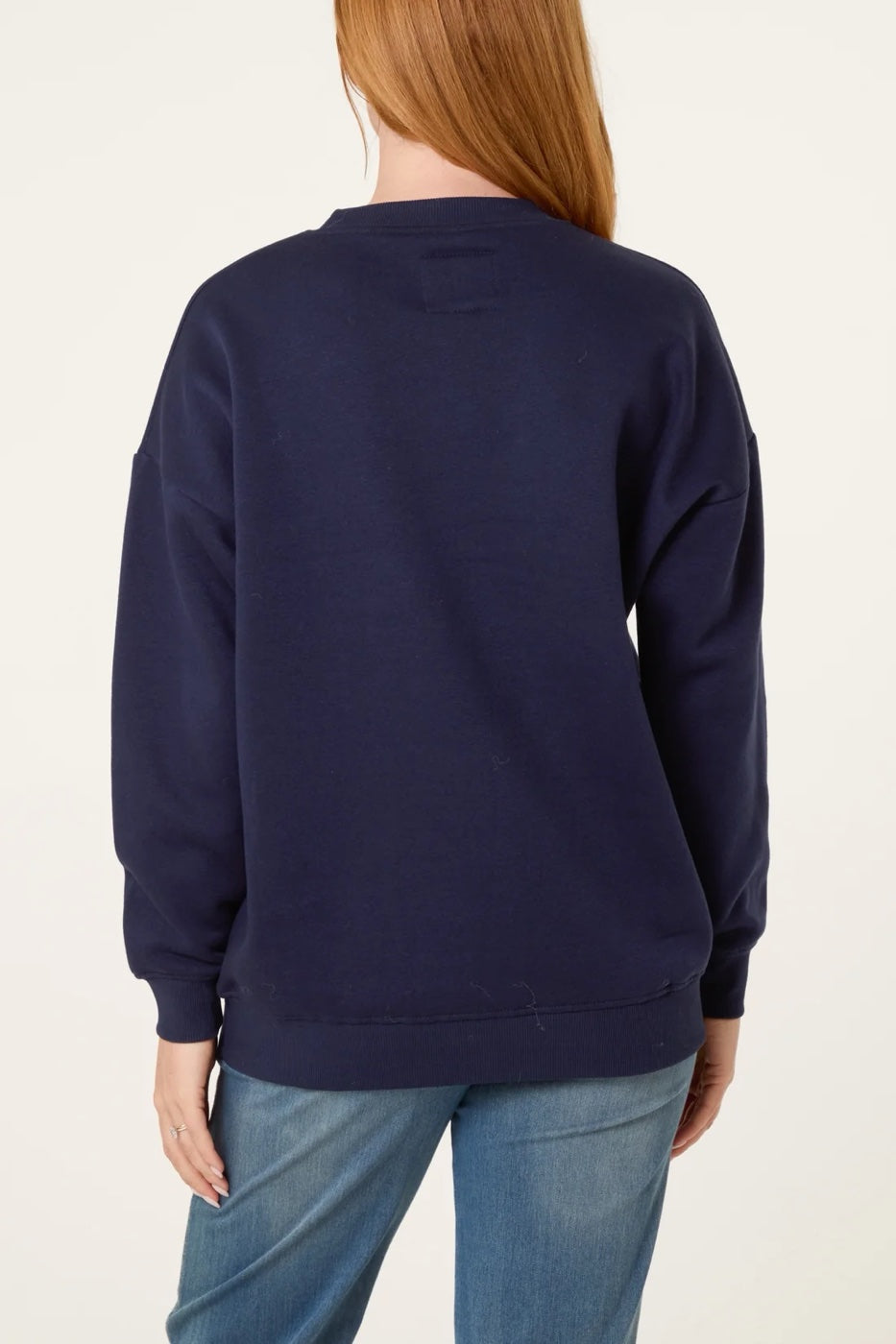 Weekend Crew Neck Sweatshirt - Navy (2)