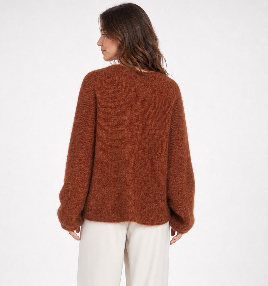 Twisted Front Wool Mix Knit Jumper - Mixed Pack (2)