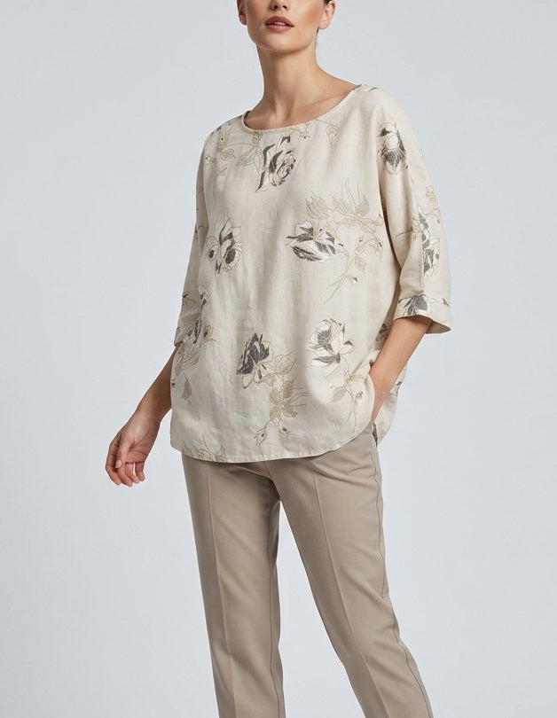Floral Print Relaxed Top - Mixed Pack