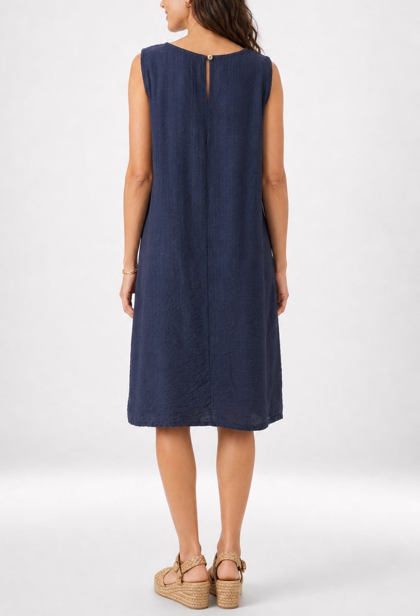 Pintuck Detail Sleeveless Midi Dress - Mixed Pack (2)